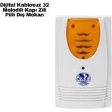 MiraLive 32 Melodili Kapı Zili