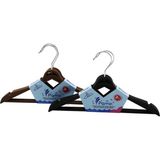MiraLive 3pcs Plastik Çocuk Elbise Askısı Metal Başlıklı (K95) - Renkli - standart