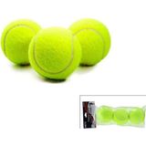 MiraLive 3pcs Tenis Kort Topu Poşetli Kartela Ambalaj (4887) - Renkli