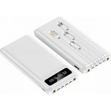 MiraLive 4 Çıkışlı 20.000 Mah Powerbank Uzun Pil Ömürlü Taşınabilir - Renkli