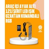 MiraLive 4 Parça Rgb LED Araç Içi Aydınlatma Sistemi - 1