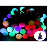 MiraLive 5 Metre 28 LED Fişli Rgb Mini Top LED Siyah Kablo