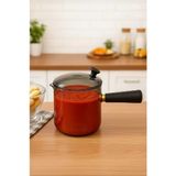 MiraLive 550 ml Akasya Cam Cezve - Renkli - standart