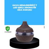 MiraLive 7 Renk Dinlendirici LED Işıklı Aroma Buhar Makinesi - Renkli - standart