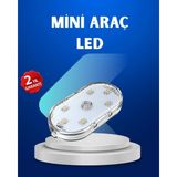 MiraLive 7 Renk Modlu Dokunmatik Sensörlü Mini LED Araç Içi Lamba - 1