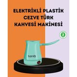 MiraLive 700 Watt Plastik Cezveli Elektrikli Kahve Makinesi - Renkli - standart