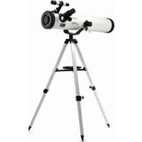 MiraLive -76X700 Profesyonel Aynalı Uzay Teleskopu-Beyaz - Renkli