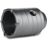 MiraLive Adaptörlü Elmaslı Beton Delme Panç 80 mm - Renkli - 1