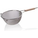 MiraLive Ahşap Saplı Süzgeç 21 cm -BLSASS22 - Renkli