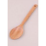 MiraLive Ahşap Yemek Servis Kaşığı 28 cm -BLS29A - Renkli