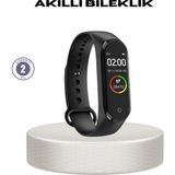 MiraLive Akıllı Bileklik 0.96 Inç Ekran Kalp Atışlı Kan Basınçlı IP67 Suya Dayanıklı - Standart - 1 - Renkli