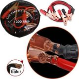 MiraLive Akü Takviye Kablosu 1200 Amper (Taşıma Çantalı) (K95)