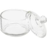 MiraLive AKUT-12268 Mini Kapaklı Cam Şekerlik 90ML (K95) - Renkli - standart