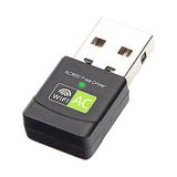 MiraLive Ally Çift Bant 600 Mbps 2.4 Ghz +5 Ghz USB Kablosuz Wifi ADAPTÖR-(5775)