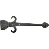 MiraLive Antika Tarz Dekoratif Pirinç Kuyruklu Çanak Menteşe - 137X390 Mm, Oksit - 137 x 390 mm - Renkli