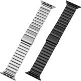 MiraLive Apple Watch Uyumlu Gri Çelik Kordon, 44-45-49MM Ekran Boyutları Için Uygun Metal Bileklik - Renkli - Standart - 1