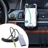 MiraLive Araba Için Bluetooth Aux Alıcısı Wireless Araç Kiti - Renkli