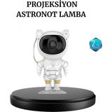 MiraLive Astronot Projeksiyon Lambası Bluetooth Müzikli ve Uzaktan Kumandalı - 1