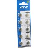 MiraLive Atc Alkaline Button Battery AG10 LR-1130/389/189 Düğme Pil Alkalin 1.5V 10LU Kart (4887)