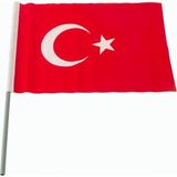 MiraLive Ay Yıldız Türk Bayrağı 20*30 cm - Kırmızı - 1