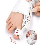 MiraLive Ayarlanabilir Ayak Baş Parmak Kemik Düzeltici – Halluks Valgus (Bunyon) Aparatı, Gece Gündüz - 1 Ay