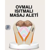 MiraLive Bel Omuz Boyun Masaj Aleti Ovmalı Isıtmalı Kas Yorgunluğu Giderici - Renkli