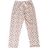 MiraLive Beli Lastikli Mevsimlik Viskon Penye Pantolon Bej - Renkli - 2XL