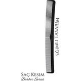 MiraLive Berber Kuaför Saç Kesim Tarağı Karbon Nano Absolute Professional - Renkli