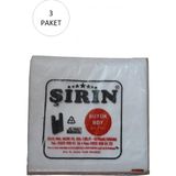 MiraLive Beyaz Kalın Atlet Poşet Büyük Boy 30X57 cm 1 kg 3 Paket (Takriben 135 Adet) - 30 x 57 cm