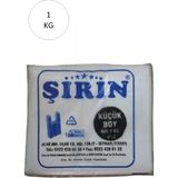 MiraLive Beyaz Kalın Atlet Poşet Küçük Boy 25X45 cm 1 kg 1 Paket (Takriben 110 Adet) - 25 x 45 cm