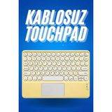 MiraLive Bluetooth Touchpad Klavye Ultra Ince Taşınabilir Q Klavye Yeni Nesil - 1 - Renkli