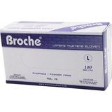 MiraLive Broche L Pudrasız Muayene Eldiveni 100LÜ (K95)