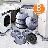 MiraLive Çamaşır Makinesi Için Titreşim Engelleyici Stoper 8 Li (K95) - Renkli - standart