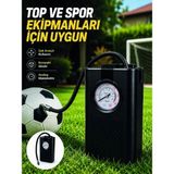 MiraLive Çok Amaçlı Taşınabilir Hava Pompası Araç Bisiklet Top Lastik Şişirme Pompası - 1 - Renkli