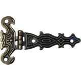 MiraLive Dekoratif, Sac Tek Kuyruklu Menteşe - 40X68 Mm, Küçük, Antik, 100 Adet - 40 x 68 mm - Renkli