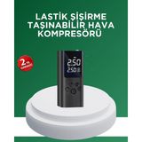 MiraLive Dijital Lastik Pompası Çok Amaçlı Taşınabilir Kompresör - Renkli