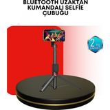 MiraLive Dikey ve Yatay Çekim Destekli Selfie Stick Tripod