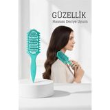 MiraLive Doğal Antistatik Hava Yastıklı Saç Fırçası - Dolaşık Saç Açıcı Tarak - 1