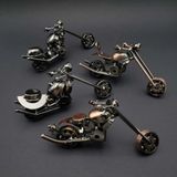 MiraLive El Yapimi Dekoratif Metal Motor - Renkli