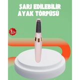 MiraLive Elektrikli Ayak Törpüsü USB Şarjlı Nasır ve Kallus Giderici