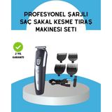 MiraLive Ergonomik Profesyonel Tıraş Makinesi Saç Sakal Kesme ve Düzeltme