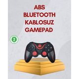 MiraLive Ergonomik Tasarımlı Kablosuz Bluetooth Gamepad Titreşimli