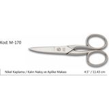 MiraLive Europe Kalın Nakış Makası Süper Kalite No:4.5 11,43 cm - Renkli