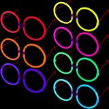 MiraLive Glow Stick Yuvarlak Parti Gözlüğü 6 Adet - 1