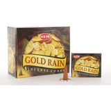 MiraLive Gold Rain Aromalı Konik Tütsü - Renkli - standart