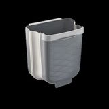 MiraLive Gri Katlanabilir Mutfak Çöp Kovası 6lt (K95) - Renkli - standart