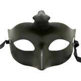 MiraLive Haki Yeşil Renk Masquerade Kostüm Partisi Venedik Balo Maskesi (K95)