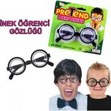 MiraLive Inek Öğrenci Şaka Gözlüğü - Renkli