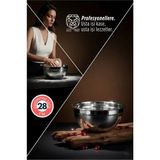 MiraLive Inox Ölçekli Derin Kase - 28 cm 4 Litre Karıştırma Kabı Profesyonel 304 Paslanmaz Çelik 721844 - Renkli