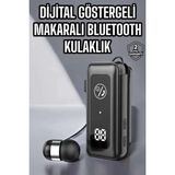 MiraLive Kablolu Makaralı Bluetooth Kulaklık Uzun Pil Ömrü Dijital Göstergeli - Çok Renkli